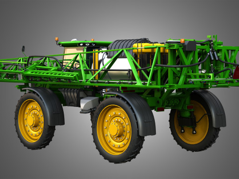 JD R4045 Sprayer 3Dモデル