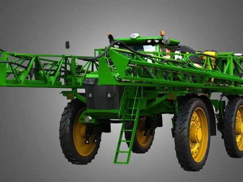 JD R4045 Sprayer 3D Model