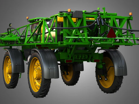 JD R4045 Sprayer 3D Model