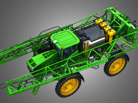 JD R4045 Sprayer 3D Model