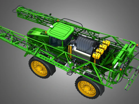 JD R4045 Sprayer 3D Model