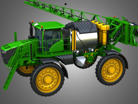 JD R4045 Sprayer 3Dモデル