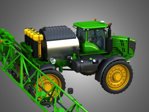 JD R4045 Sprayer 3Dモデル