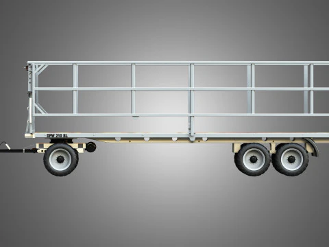 Fliegl DPW 210 Trailer 3D Model