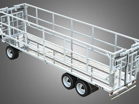 Fliegl DPW 210 Trailer 3D Model