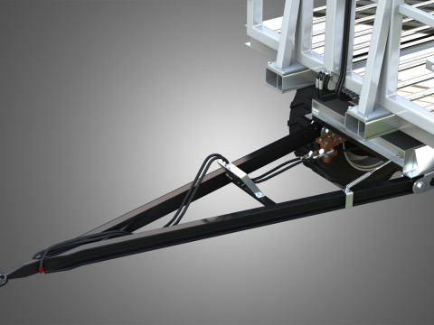 Fliegl DPW 210 Trailer 3Dモデル
