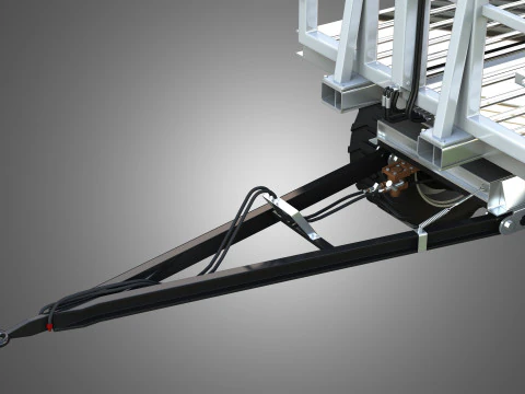 Fliegl DPW 210 Trailer 3D Model