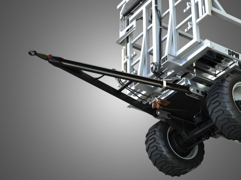 Fliegl DPW 210 Trailer 3Dモデル