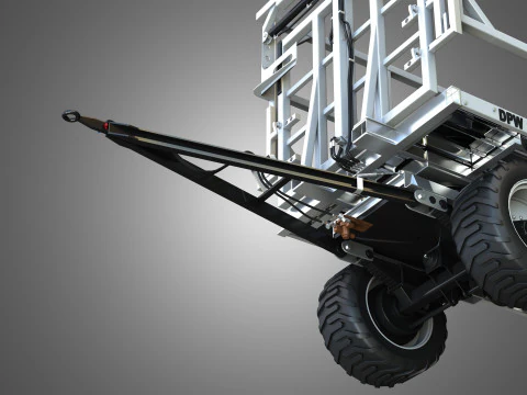 Fliegl DPW 210 Trailer 3D Model