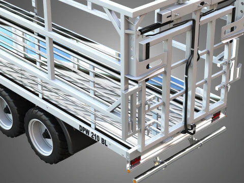Fliegl DPW 210 Trailer 3D Model