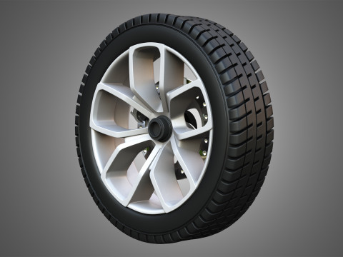 Ryker 2025 Wheel and Tire Modelo 3D