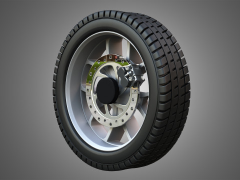 Ryker 2025 Wheel and Tire Modelo 3D