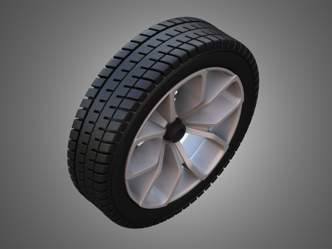 Ryker 2025 Wheel and Tire Modelo 3D
