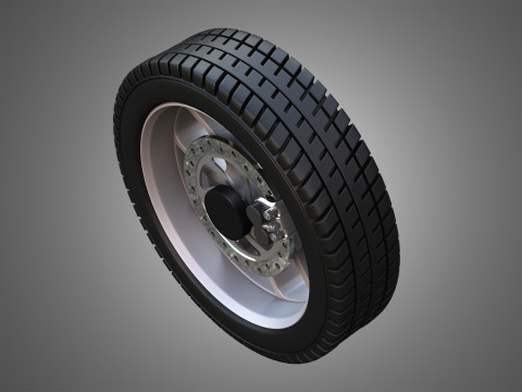 Ryker 2025 Wheel and Tire Modelo 3D