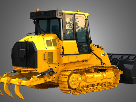 953 Track Loader - Bucket 3D Modell