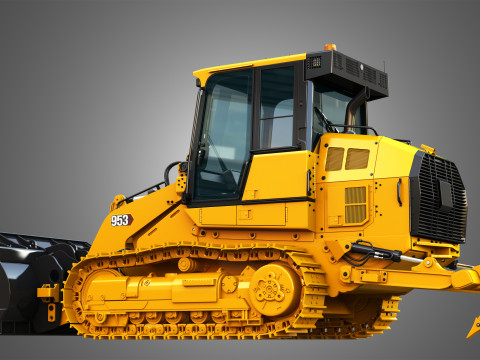 953 Track Loader - Bucket 3D Modell