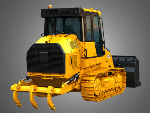 953 履带式装载机 - 铲斗 3D 模型