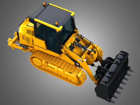 953 履带式装载机 - 铲斗 3D 模型