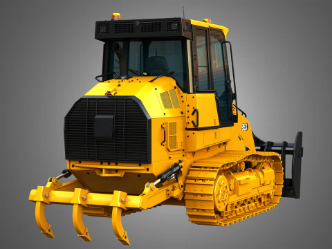 953 Track Loader - Fork 3D Model