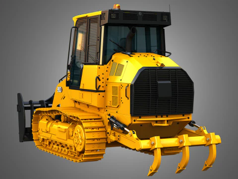 953 Track Loader - Fork 3D Model