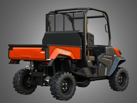 RTV XG850 Crossover Utility Vehicle 3D Модель