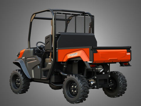 RTV XG850 Crossover Utility Vehicle 3D Модель