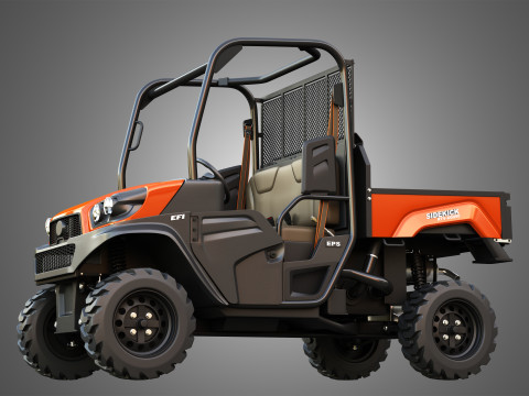 RTV XG850 Crossover Utility Vehicle 3D Модель