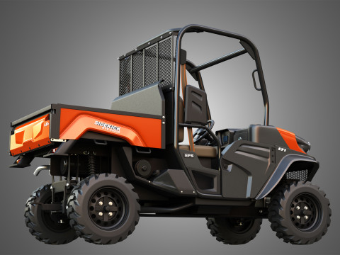 RTV XG850 Crossover Utility Vehicle 3D Модель