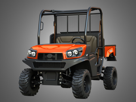 RTV XG850 Crossover Utility Vehicle 3D Модель