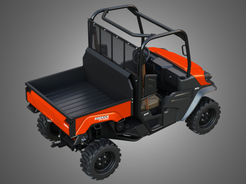 RTV XG850 Crossover Utility Vehicle 3D Модель