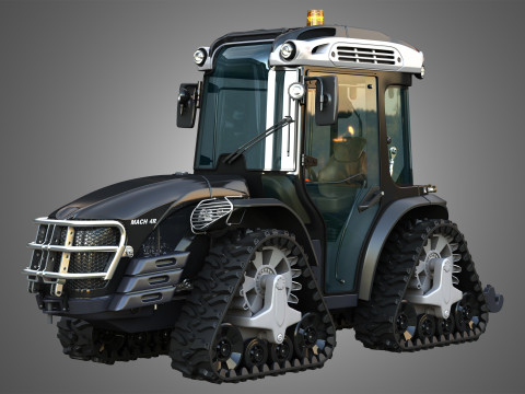 MACH 4 Tractor 3D Model