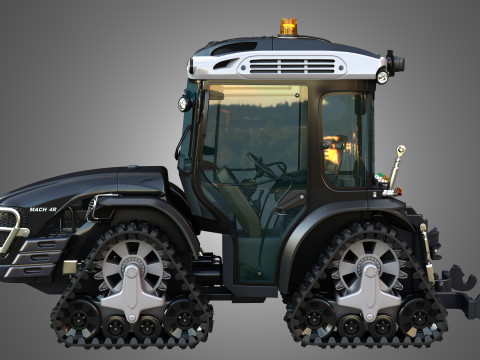 MACH 4 Tractor Modelo 3D