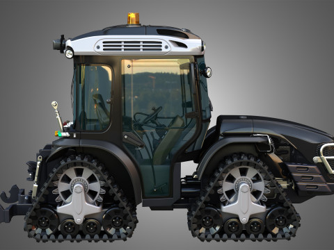 MACH 4 Tractor Modelo 3D