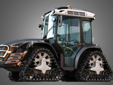 MACH 4 Tractor Modelo 3D