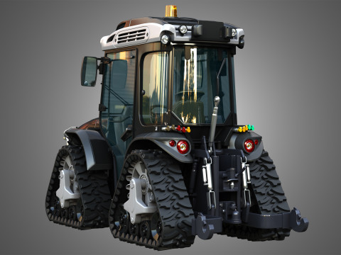 MACH 4 Tractor Modelo 3D