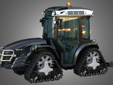MACH 4 Tractor Modelo 3D