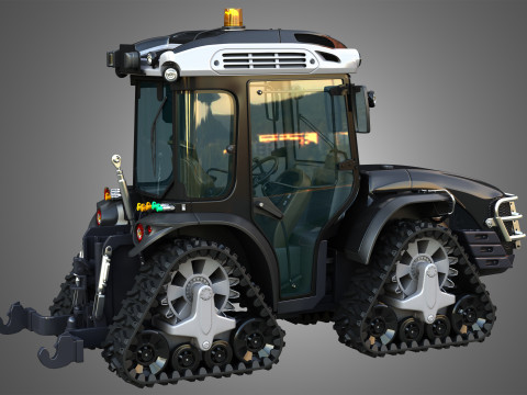 MACH 4 Tractor Modelo 3D
