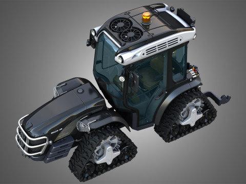 MACH 4 Tractor Modelo 3D