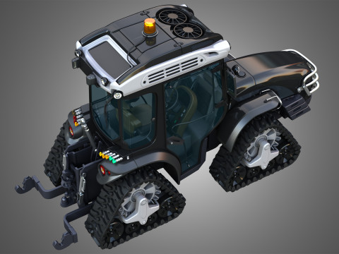 MACH 4 Tractor Modelo 3D