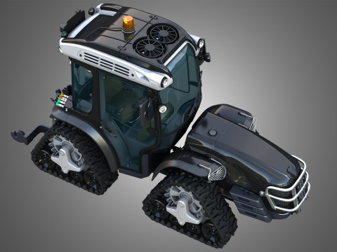 MACH 4 Tractor Modelo 3D