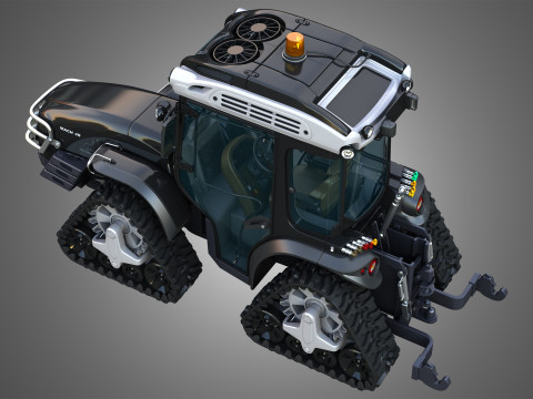 MACH 4 Tractor Modelo 3D