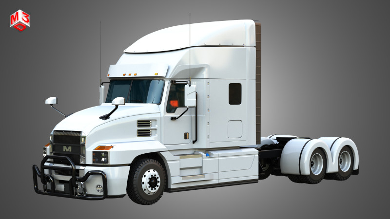Anthem 64T Custom Sport Truck Modello 3D .c4d .max .obj .3ds .fbx .stl .blend 