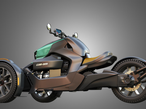 Can-Am Ryker 900 3D मॉडल