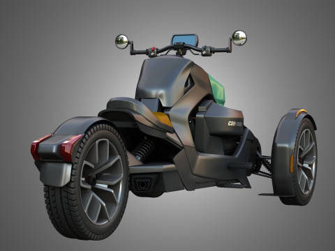 Can-Am Ryker 900 3D मॉडल