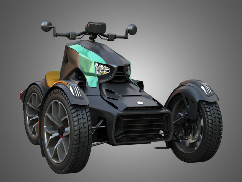 Can-Am Ryker 900 3D मॉडल