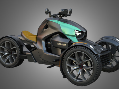 Can-Am Ryker 900 3D मॉडल