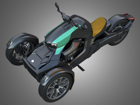 Can-Am Ryker 900 3D मॉडल