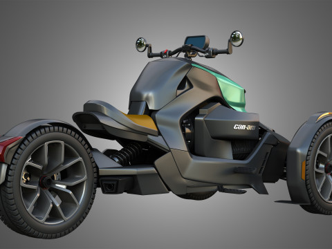 Can-Am Ryker 900 3D मॉडल