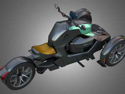 Can-Am Ryker 900 3D मॉडल