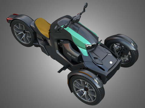 Can-Am Ryker 900 3D मॉडल
